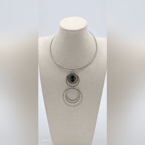Elegant Silver Pendant‎ Necklace